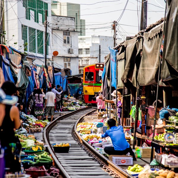 Visita los mercados más famosos de Tailandia
